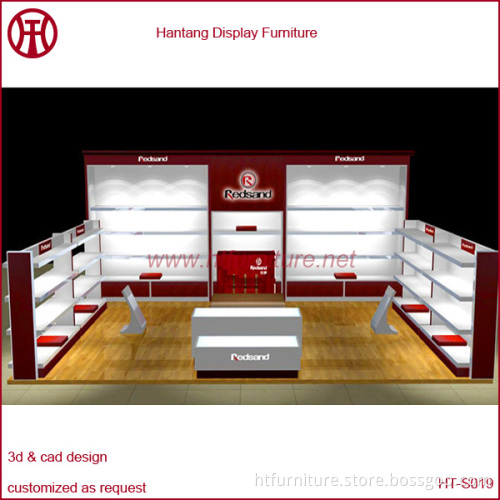 China Hot sale furniture for Mall Men's shoes display shop